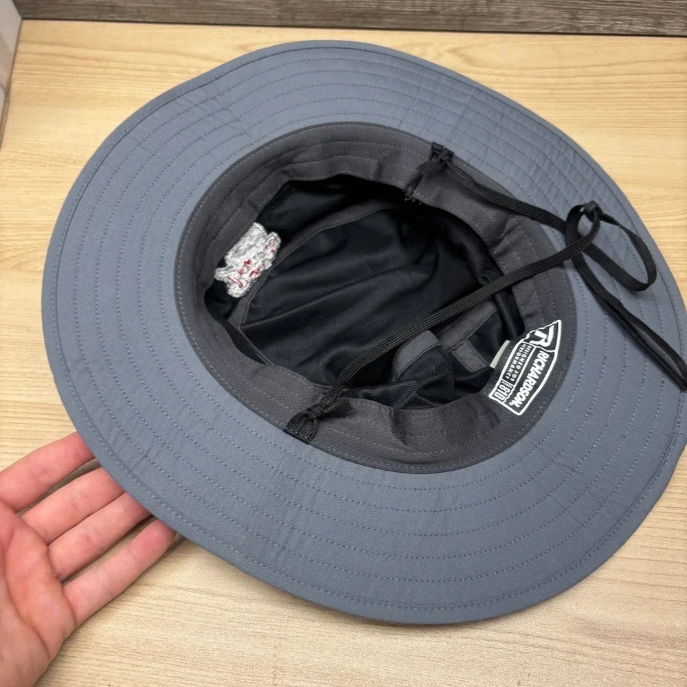 The Bandit Golf Club Hat Cap Strap Back Black Gray‎ Sun Boonie Richardson 810 TX